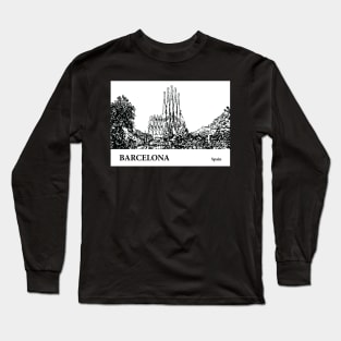 Barcelona - Spain Long Sleeve T-Shirt